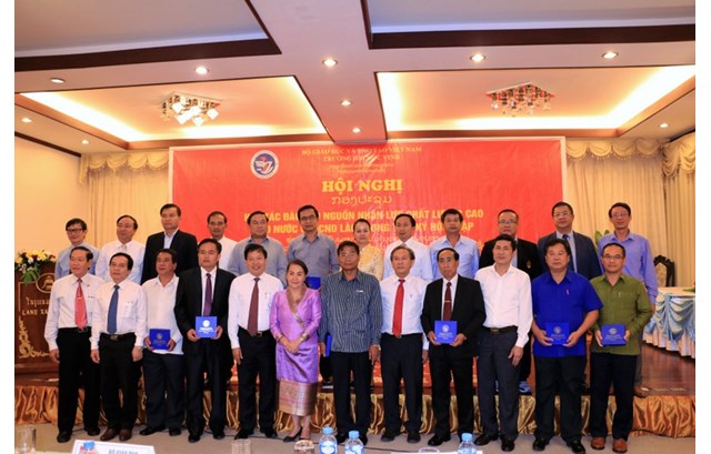 Hội nghị "Hợp tác đào tạo nguồn nhân lực chất lượng cao cho Nước CHDCND Lào trong thời kỳ hội nhập" thành công  tốt đẹp